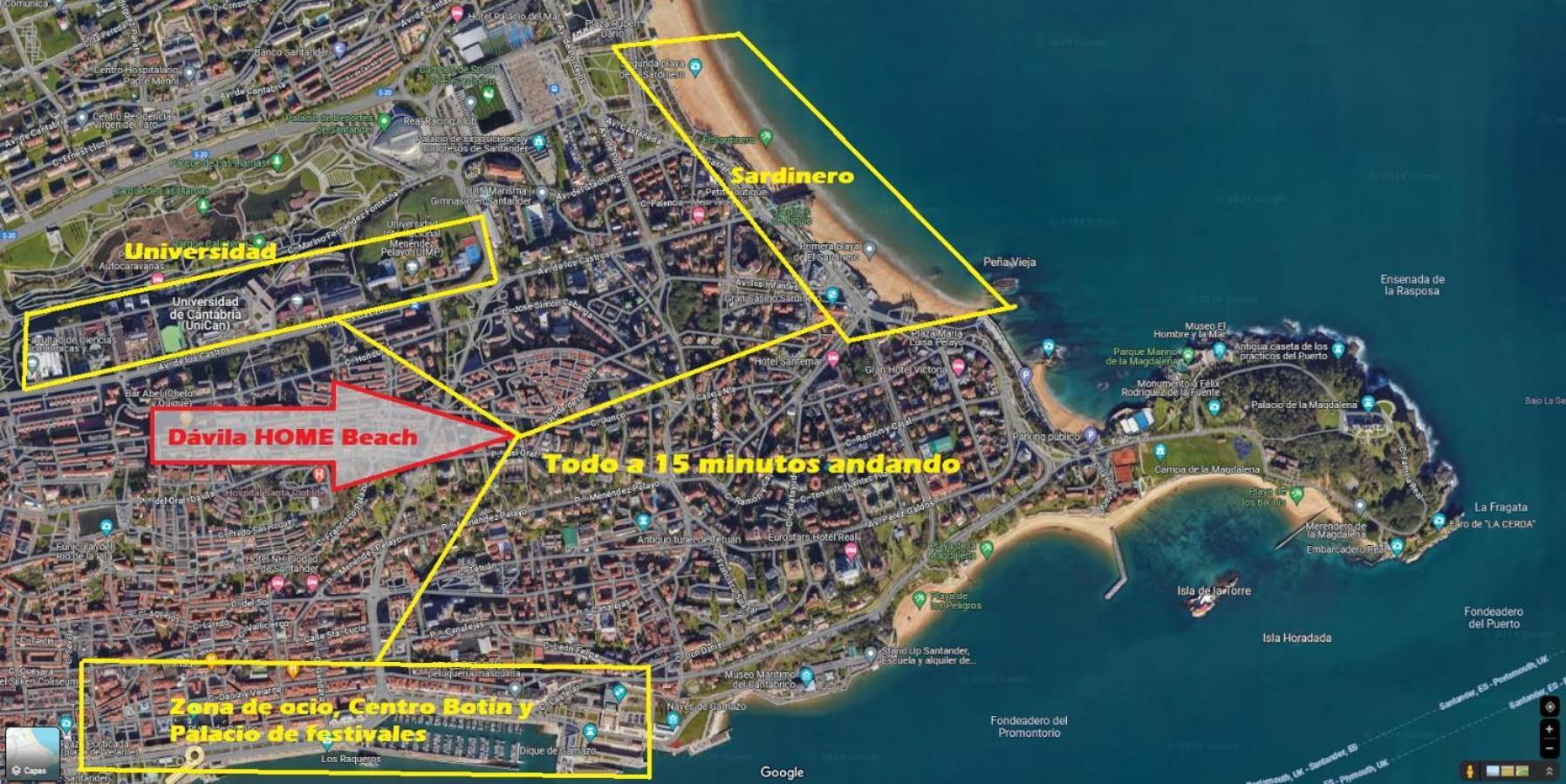 Davila Home Beach Santander Exteriör bild
